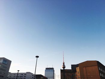 Low angle view of buildings against sky