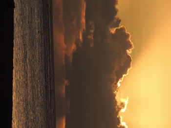 Scenic view of sky during sunset