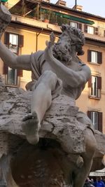 Statue of woman
