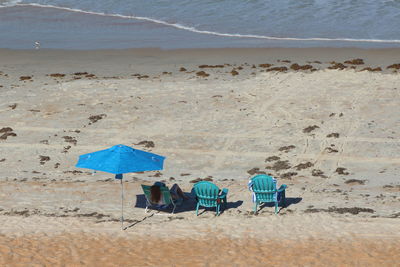 Group of people on beach