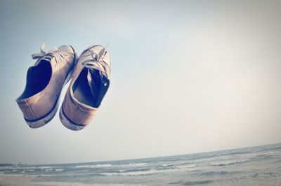 Scenic view of beach