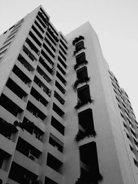 Low angle view of modern building