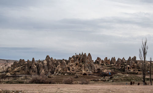 Panoramic view of landscape against sky