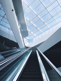 Low angle view of modern building