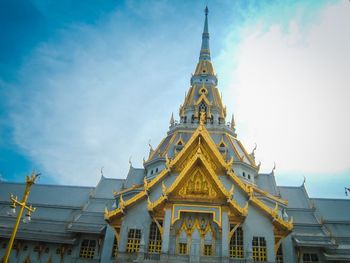 Low angle view of cathedral against sky