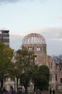 View of historic building against sky