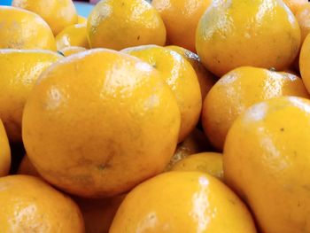 Close-up of fruits for sale at market stall