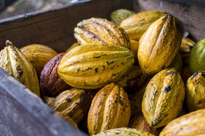 Close-up of fruits in market