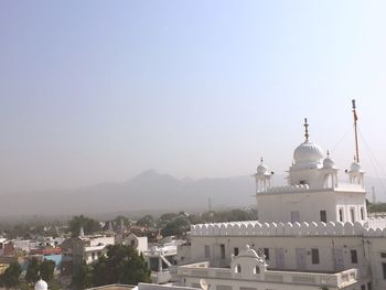 View of buildings in city