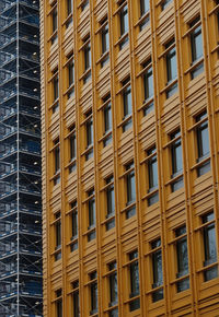 Full frame shot of yellow building