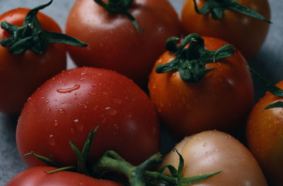 Close-up of fruits on table