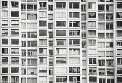 Full frame shot of residential building