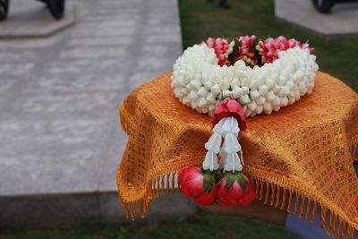 Close-up of wool