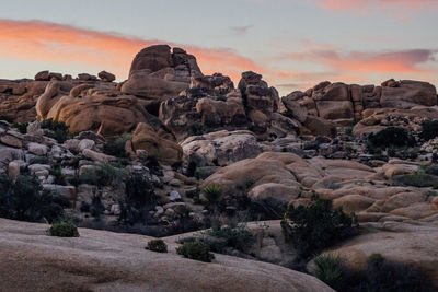 Scenic view of sky during sunset
