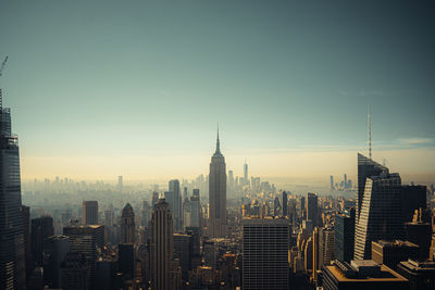 Being on top of the rockefeller center