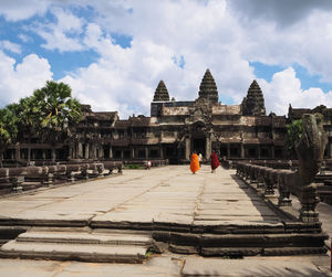 View of historical building against sky