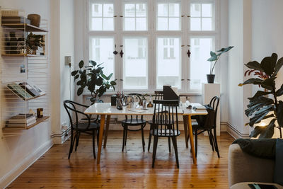 Interior of home office