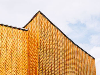 Low angle view of building against sky