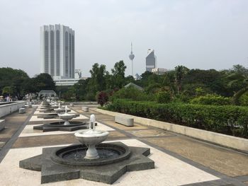 View of city against sky