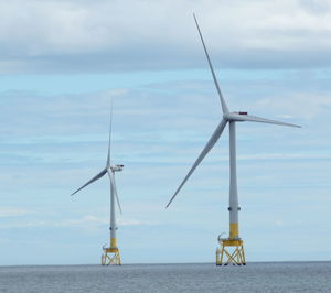 Windmill against sky