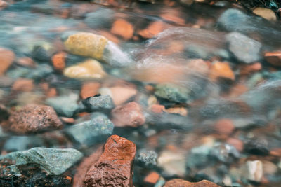 Close-up of rock formation