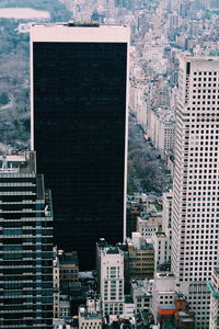 Buildings in city