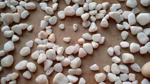 Full frame shot of pebbles