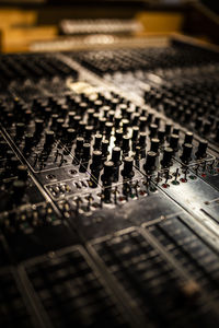 Close-up of computer keyboard