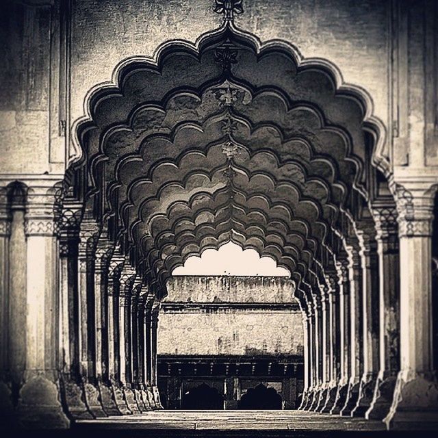 indoors, architecture, built structure, arch, architectural column, ceiling, corridor, interior, history, in a row, colonnade, building, column, entrance, architectural feature, old, archway, day, the way forward, building exterior