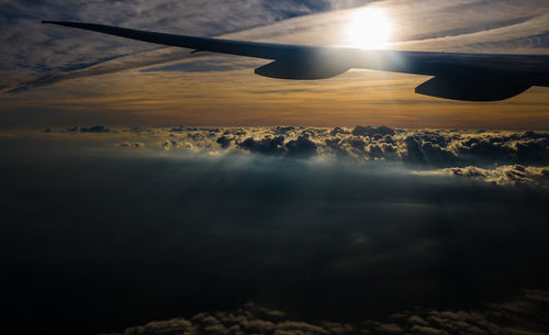 Aerial view of landscape