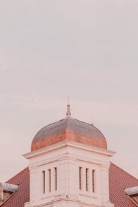 Low angle view of traditional building against sky