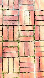 Full frame shot of brick wall