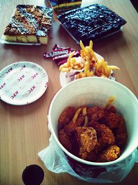 Close-up of food