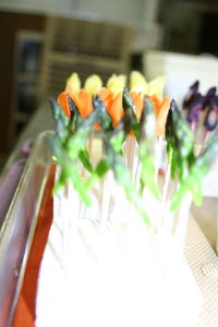 Close-up of food on table