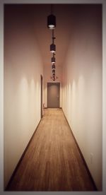 Empty hardwood floor