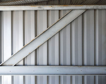 Metal sheet wall-roof panel texture.