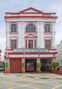 Exterior of building against sky