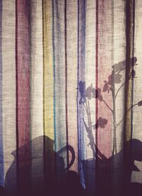 Full frame shot of curtain