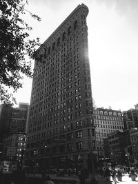 Low angle view of modern office building