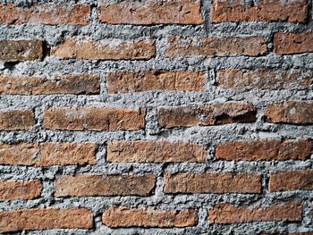 Full frame shot of brick wall