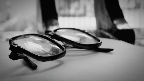 Close-up of playing guitar