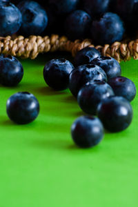 Close-up of black fruit