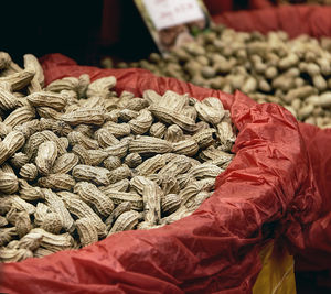 Close-up of vegetables for sale in market