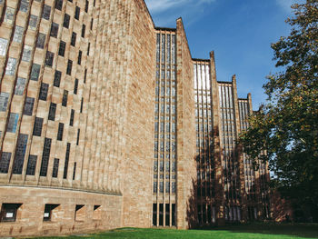 Low angle view of building against sky