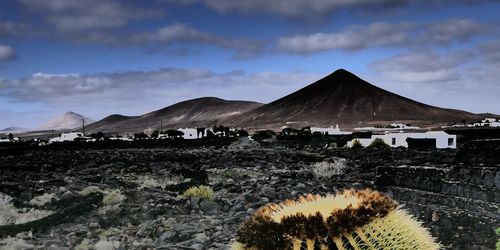 Panoramic view of landscape against sky
