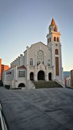 Cathedral against clear sky