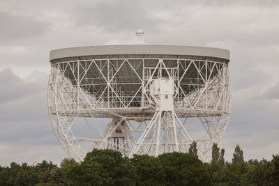 Low angle view of built structure against sky