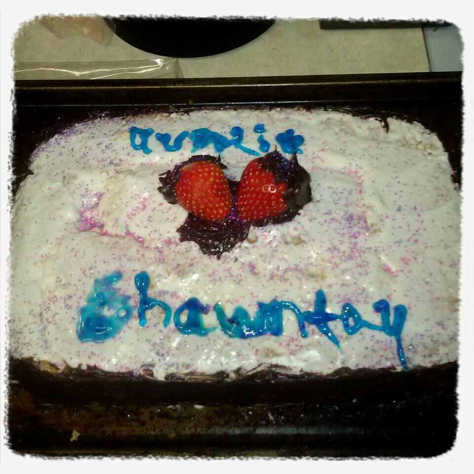 My niece made me a Auntie birthday cake