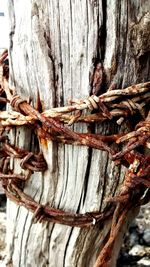 Close-up of wooden planks