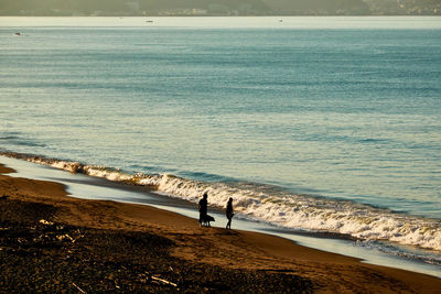 People at beach